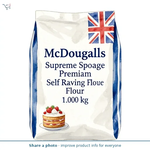 McDougalls Supreme Sponge Premium Self Raising Flour