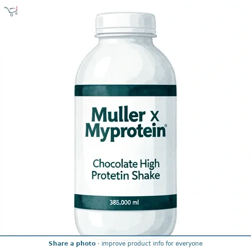 Muller x MyProtein Chocolate High Protein Shake 385ml