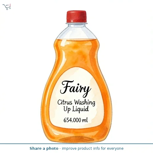 Fairy Citrus Washing Up Liquid