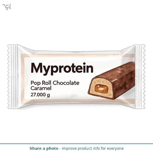 Myprotein Pop Roll Chocolate Caramel 27g
