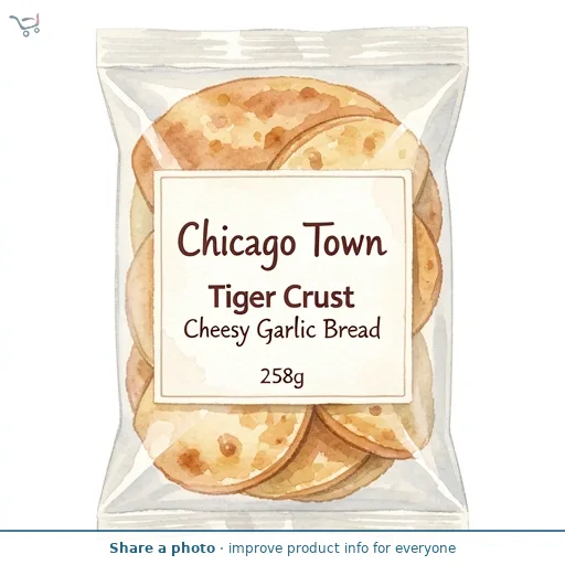 Chicago Town Tiger Crust Cheesy Garlic Bread 258g