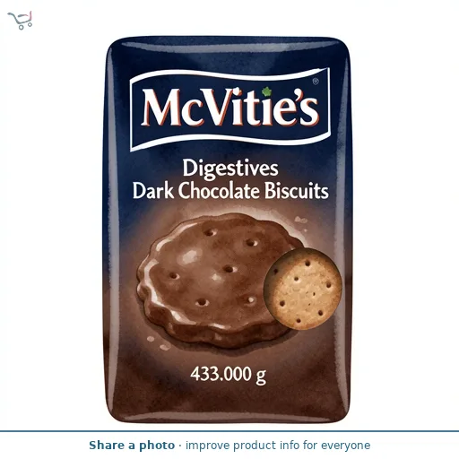 McVitie's Digestives Dark Chocolate Biscuits