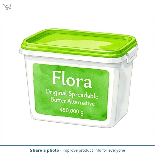Flora Original Spread  Alternative To Butter 450g