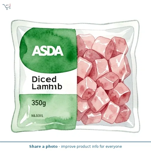 ASDA Diced Lamb 350g