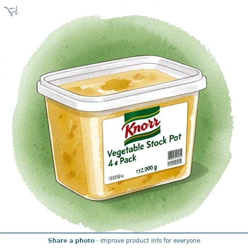 Knorr Vegetable Stock Pot 4 Pack