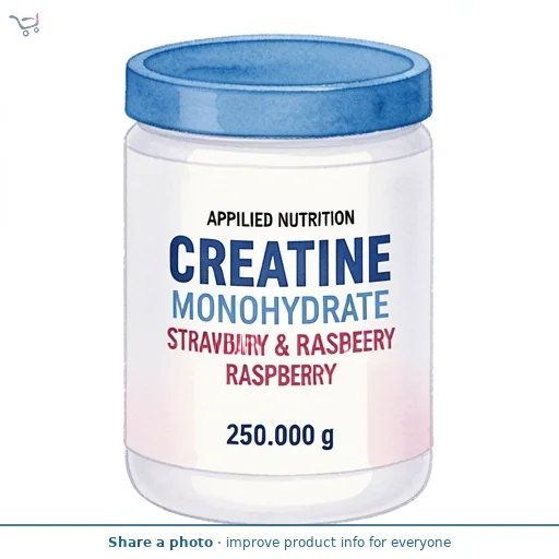 Applied Nutrition Creatine Monohydrate Strawberry & Raspberry 250g