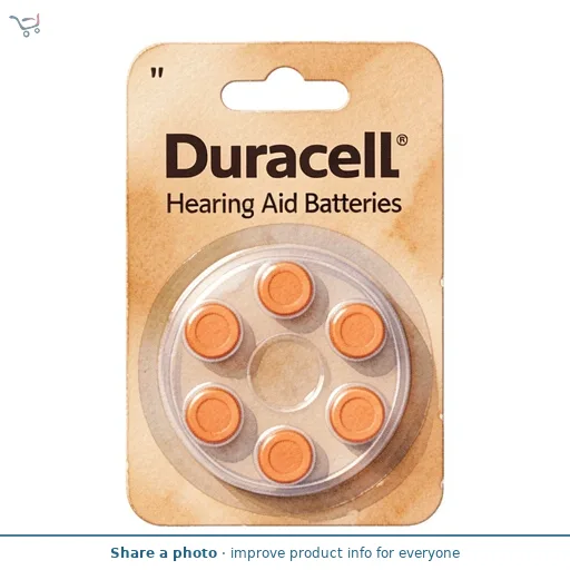 Duracell Hearing Aid Batteries