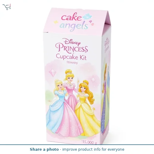 Cake Angels Disney Princess Cupcake Kit