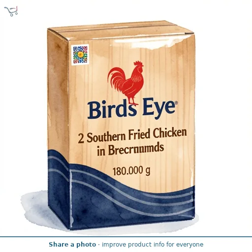 Birds Eye 2 Southern Fried Chicken in Breadcrumbs 180g