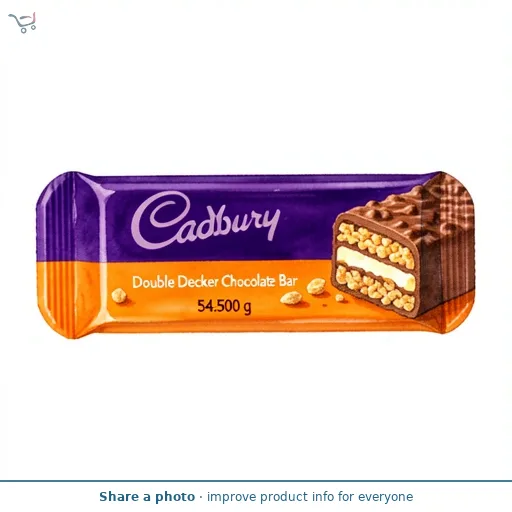 Cadbury Double Decker Chocolate Bar 