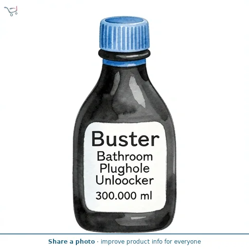Buster Bathroom Sink Plughole Unblocker 300ml