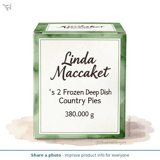 Linda McCartney's 2 Frozen Deep Dish Country Pies