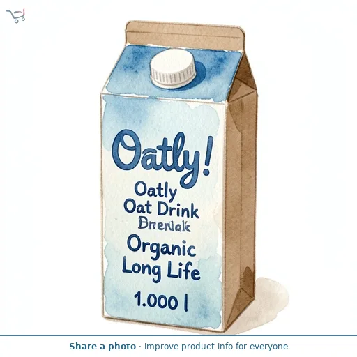 Oatly Oat Drink Organic Long Life 1L