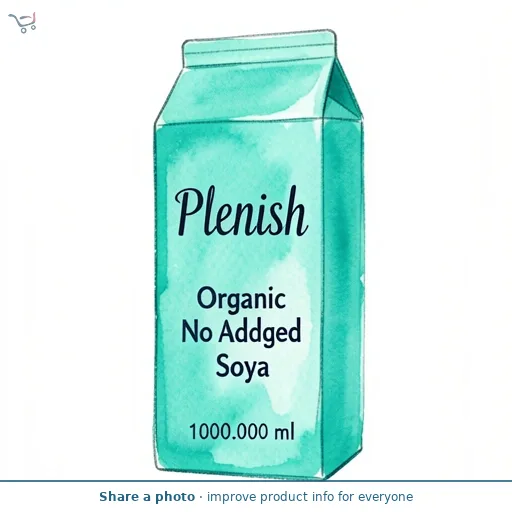 Plenish Organic No Added Sugar Soya
