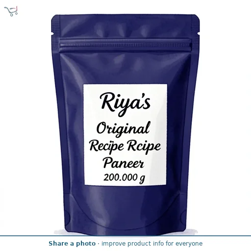 Riya's Original Recipe Paneer 200g