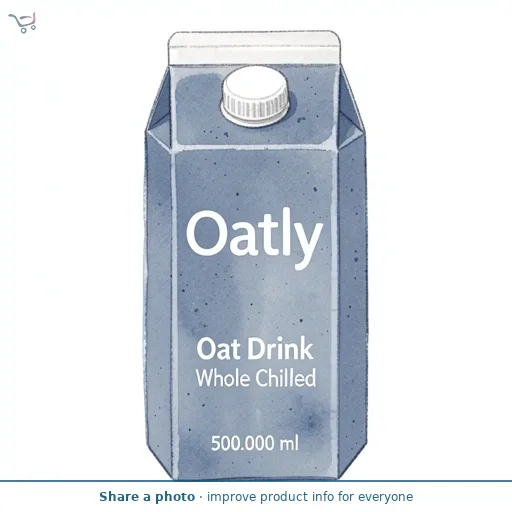 Oatly Oat Drink Whole Chilled 500ml