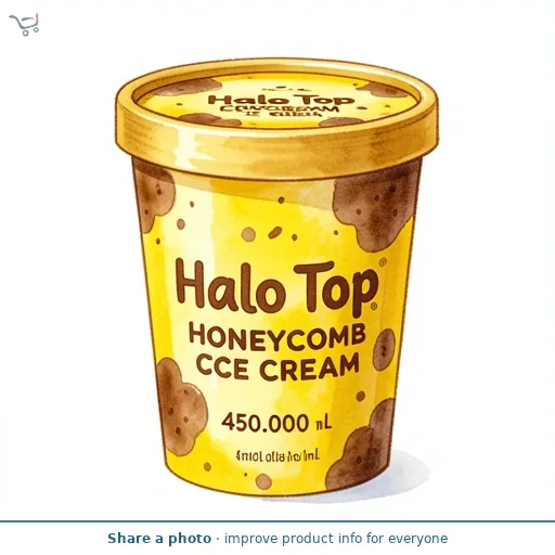 Halo Top Honeycomb Crunch Ice Cream