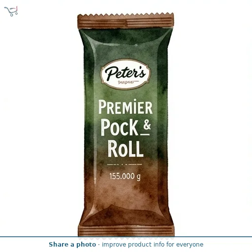 Peter's Premier Pork & Pickle Roll 155G