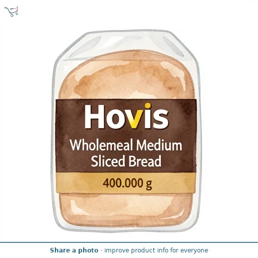 Hovis Wholemeal Medium Sliced Bread
