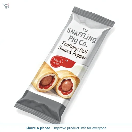 The Snaffling Pig Co. Footlong Sausage Roll Black Pepper