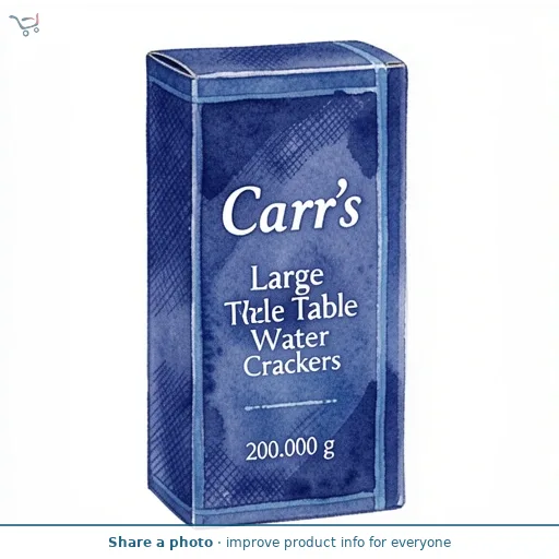 Carr's Table Water Large Crackers 200g