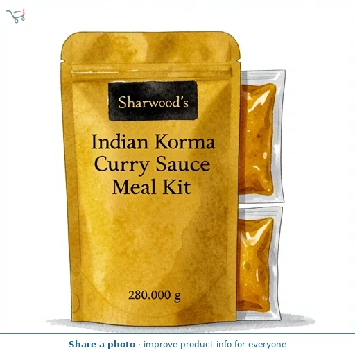 Sharwood's Indian Korma Curry Sauce Meal Kit 280g