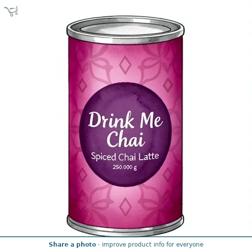 Drink Me Chai Spiced Chai Latte