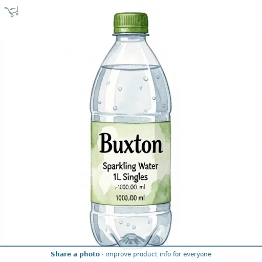 Buxton Sparkling Water 1L Singles