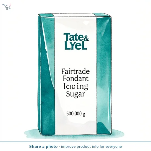 Tate & Lyle Fondant Icing Cane Sugar 500g