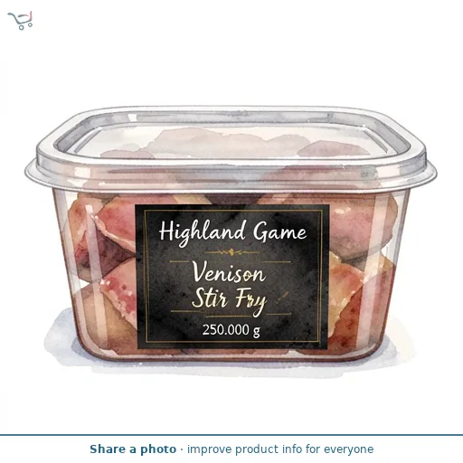 Highland Game Venison Stir Fry 250g