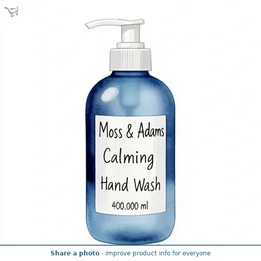Moss & Adams Calming Hand Wash    400ml