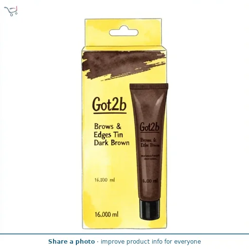 Got2b Brows & Edges Tin Dark Brown 16ml