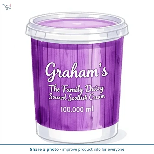 Graham's The Family Dairy Soured Scottish Cream