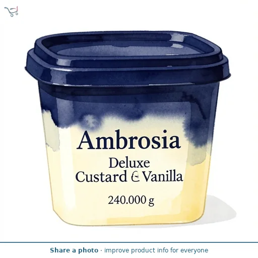 Ambrosia Deluxe Custard Vanilla