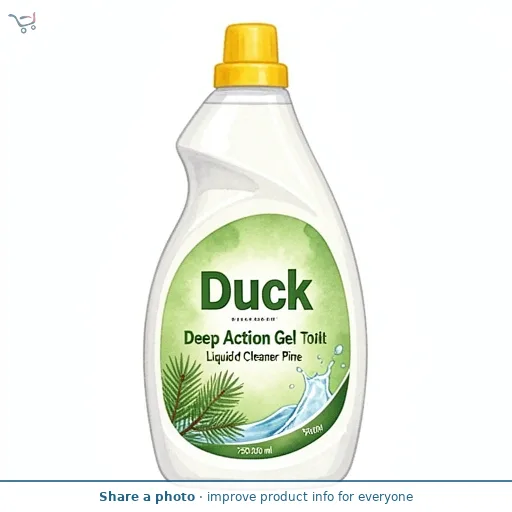 Duck Deep Action Gel Toilet Liquid Cleaner Pine