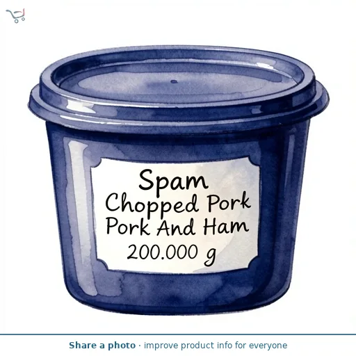 Spam Chopped Pork And Ham