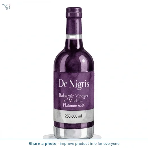 De Nigris Balsamic Vinegar Of Modena Platinum 65%