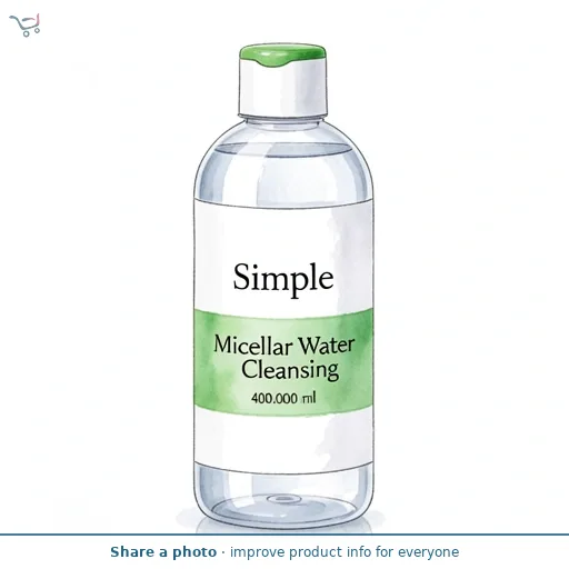 Simple Micellar Water Cleansing 400ml