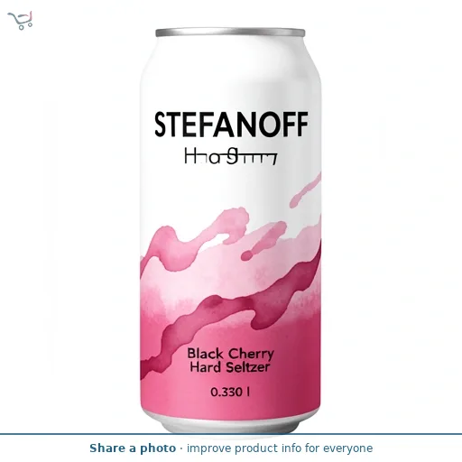 Black Cherry Hard Seltzer