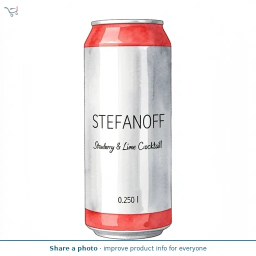 Strawberry & Lime Cider Cocktail