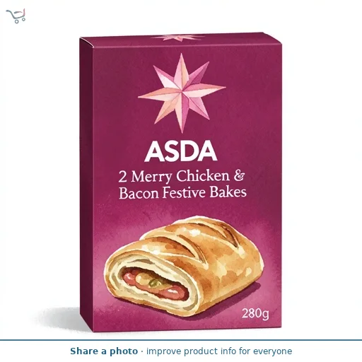 ASDA 2 Merry Chicken & Bacon Festive Bakes 280g
