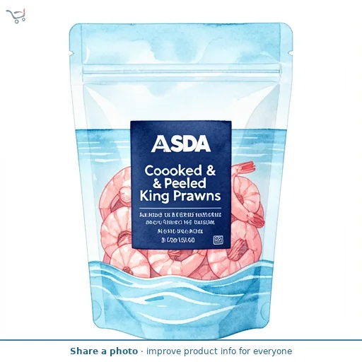 ASDA Cooked & Peeled King Prawns