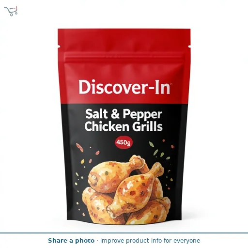 Discover-In Salt & Pepper Chicken Grills 450g