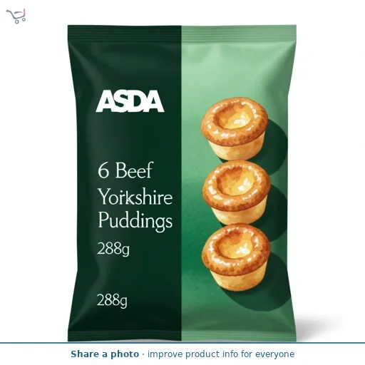 Exceptional by ASDA 6 Beef Dripping Yorkshire Puddings 288g