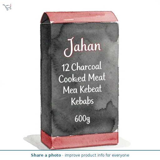 Jahan 12 Charcoal Cooked Meat Kebabs 600g