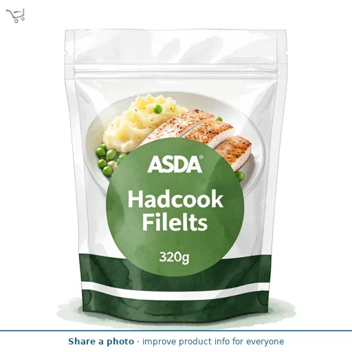 ASDA Haddock Fillets 320g