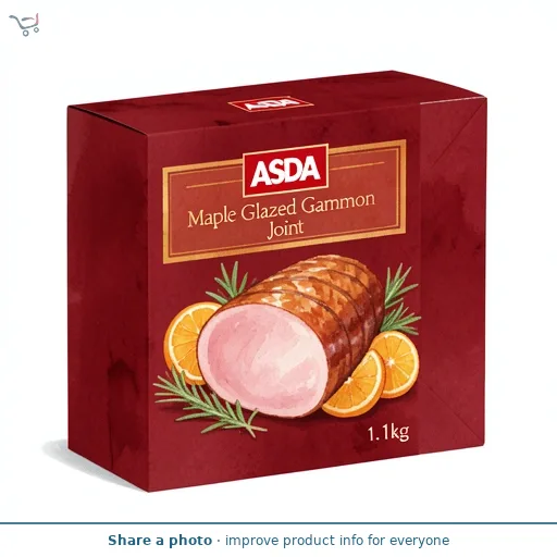 ASDA Maple Glazed Gammon Joint 1.1kg