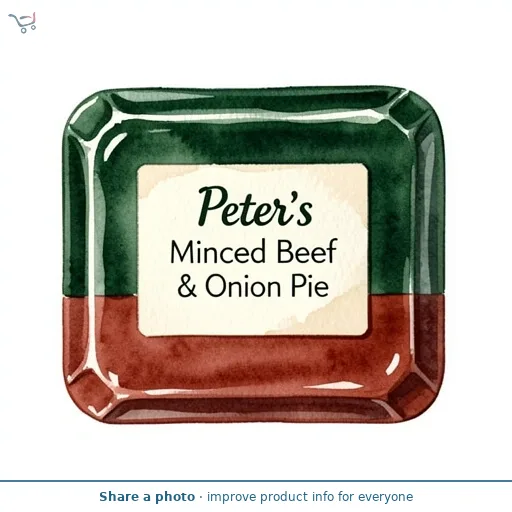 Peter's Minced Beef & Onion Pie