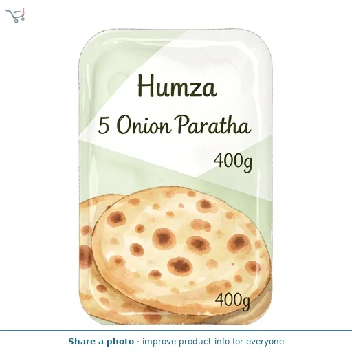 Humza 5 Onion Paratha 400g