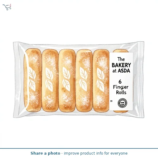 The BAKERY at ASDA The Bakery at  6 Finger Rolls